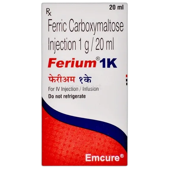 ferium 1k injection 20 ml